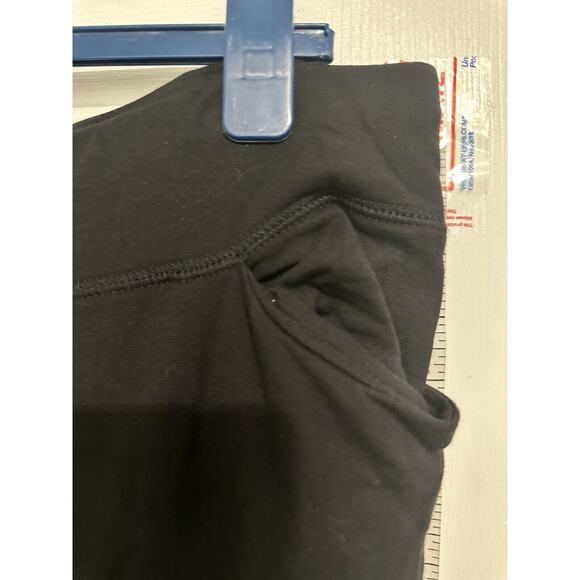 Chicos Weekend 3 Black Slinky Stretch Wide Leg Pull On Pants Women's XL - Picture 4 of 8